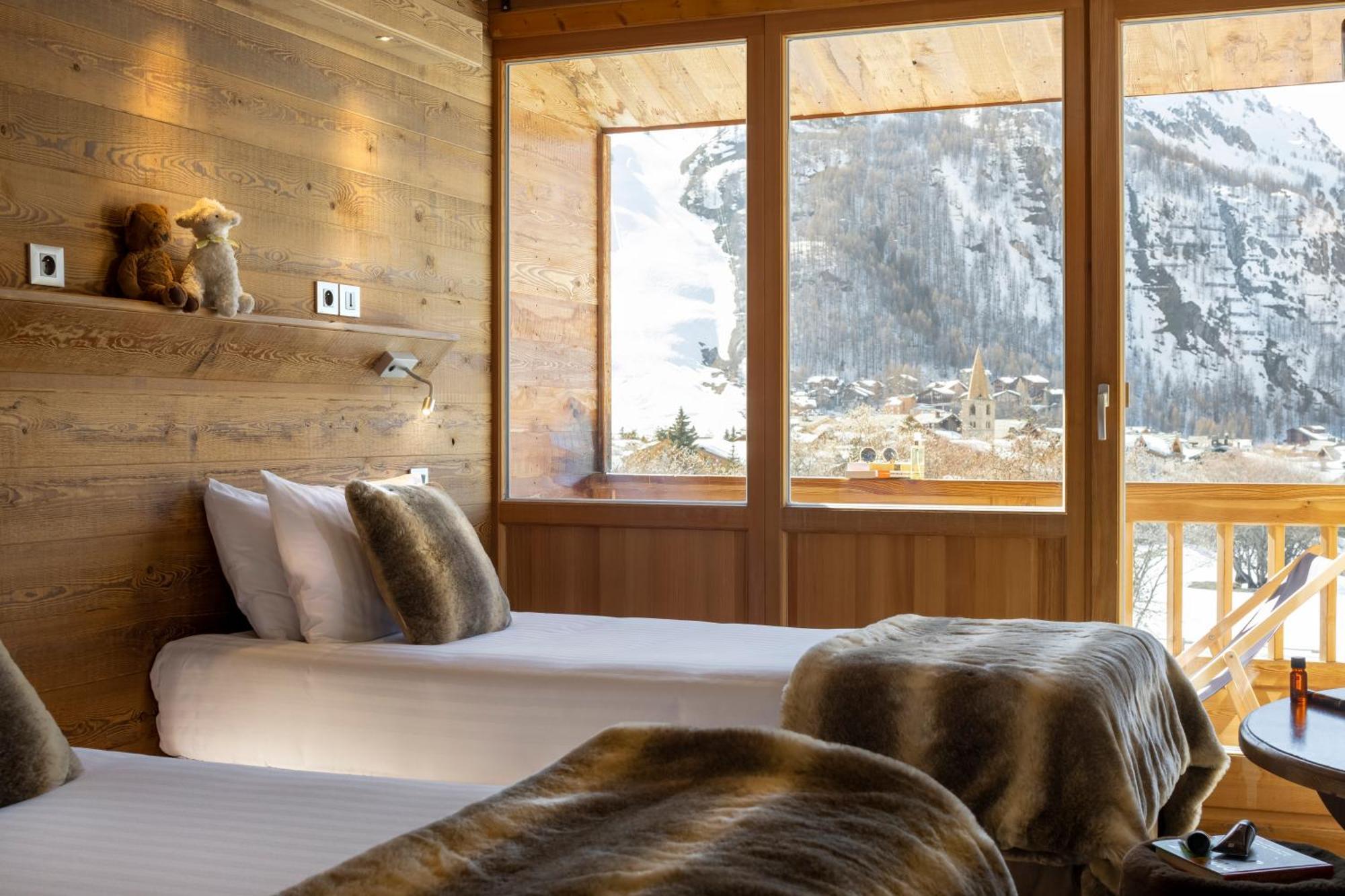 Hotel Ski Lodge - Village Montana Val-dʼIsère Rum bild